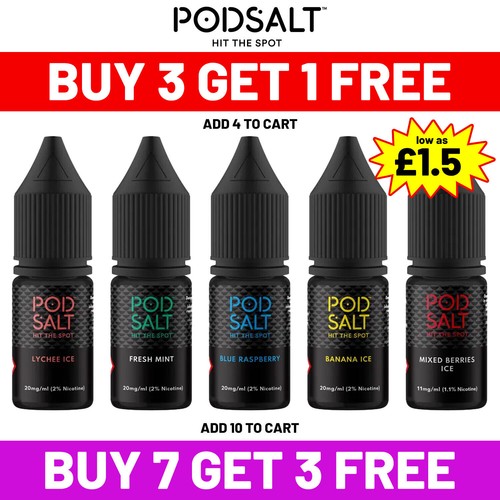 Pod salt 10ml nic salts - pod,