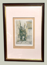 F. Robson Signed Print Pump