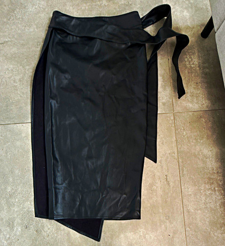 Never fully dressed black faux - dressed,