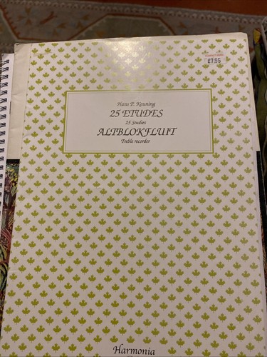 Etudes for treble - 25,