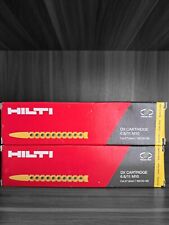 2 x Yellow Hilti DX Cartridges 6.8/11 M10 Cal.27 Short 100 10x10