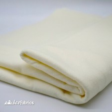 Ivory ACRYLIC FELT FABRIC By
