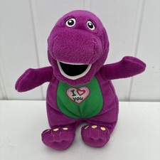 Barney And Friends Barney Plush Dinosaur Singing 'I Love You,’ Works 2007