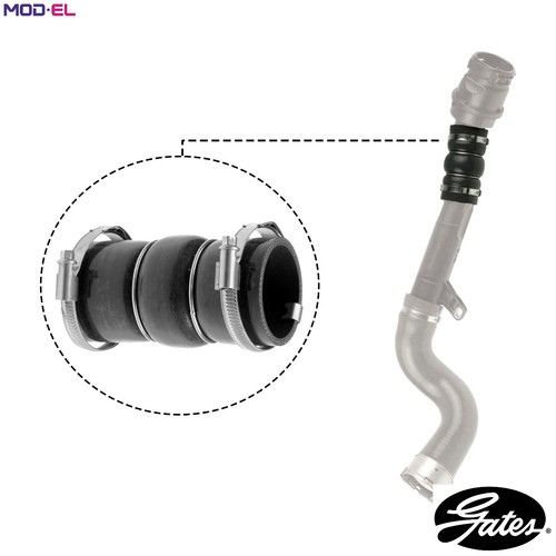 Charge air hose 1299 - charge, 09-1299