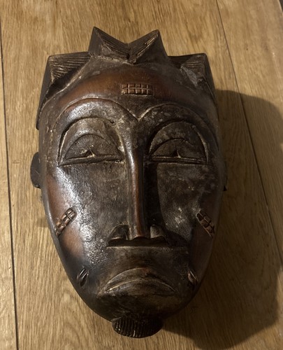 Vintage african mask baoulé - vintage,