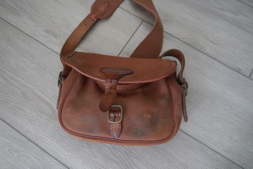 Cartridge bag leather and - leather,