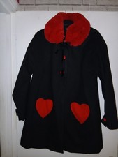 Hell Bunny Coat with fur