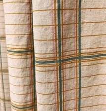 Handcrafted Plaid Curtains