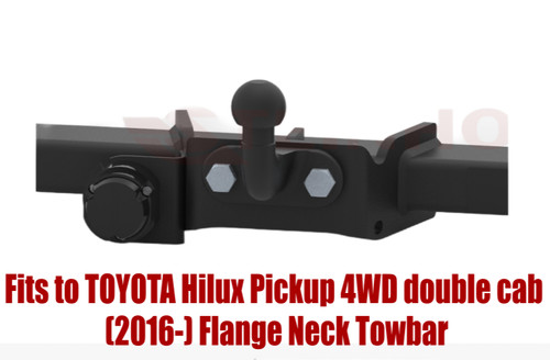 Flange neck tow - bar, toyota