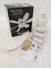 Flower Fan Light Ceiling Fan