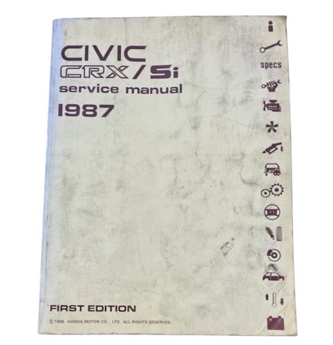 1987 honda civic crx - 1987,