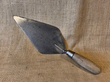 Gnarly 10" Builders Brickies Trowel Worn Collectible Old English Tool TV Prop 