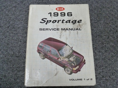 1996 kia sportage - sportage, engine