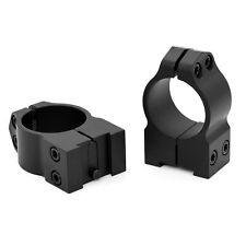 WARNE Maxima 1" Tikka Medium Height 42mm Obj Rifle Scope Mounts Rings Matte #1TM