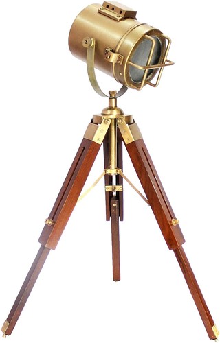 Vintage tripod table desk lamp - tripod,