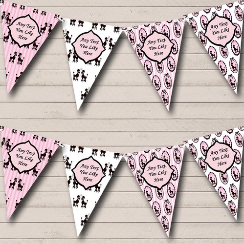 Party banner bunting paris - banner,