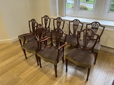 Vintage Set 8 Shield Back