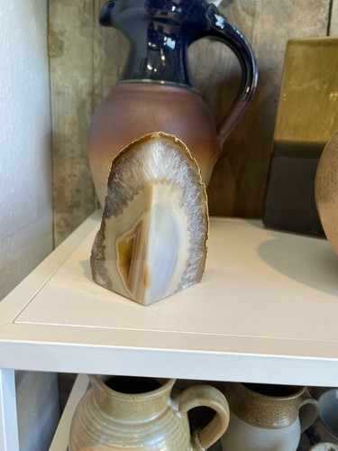 Natural brazilian agate geode - natural,