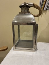 large lantern glass candle