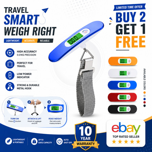 50kg digital travel portable - digital,