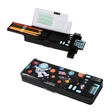 Large Pencil Cases for Girls Boys Big Capacity Pencil Case with 2 Compartments