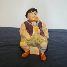 Vintage H. A. Wain & Sons 'Melba Ware'  Henry VIII  Character Jug - 18 cm Tall