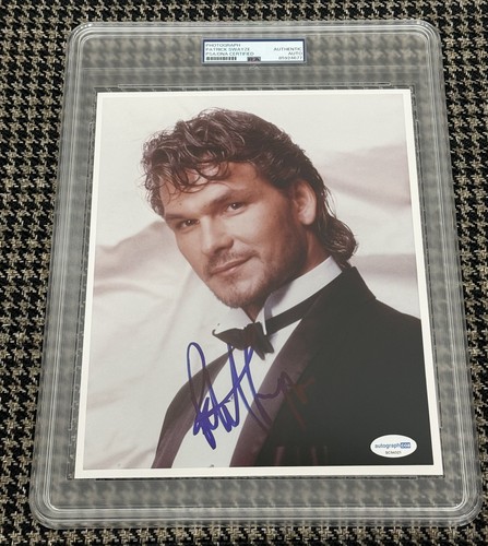 Patrick swayze signed - patrick,