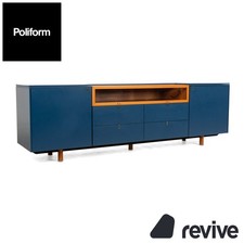 Poliform Wood Sideboard Blue