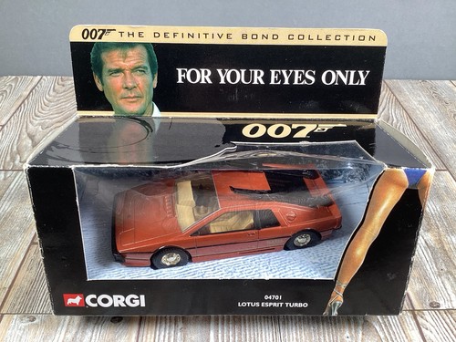 Corgi 007 lotus - esprit, turbo