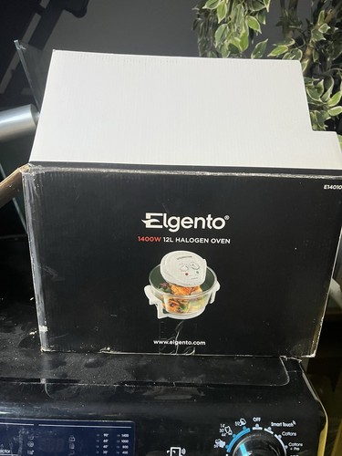 Elgento 1400w 12l halogen oven - 12l,