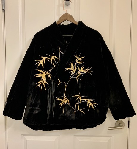 Embroidered down puffer - embroidered, jacket