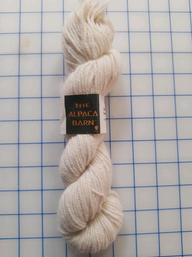 Alpaca wool yarn 100 white - wool,