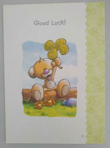 Diddl good luck card - diddl,