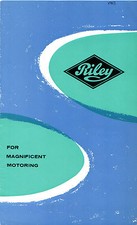 Riley Range 1963-1964 UK