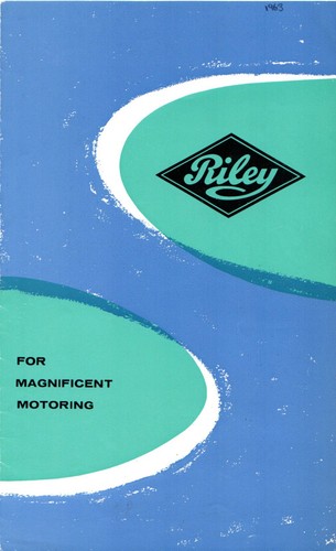 Riley range 1963 1964 - riley,