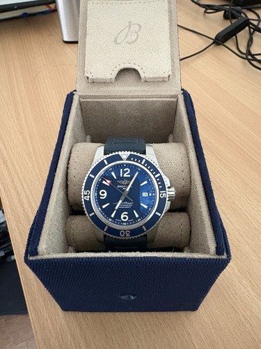 Breitling superocean silver - breitling,