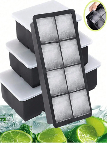Large silicone ice cube - large,