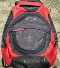 Oakley Tactical Field Backpack Black/Red Padded Back