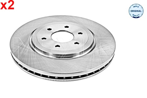 Meyle front brake disc - 2x,