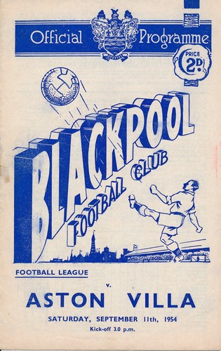 Blackpool aston villa - blackpool, v