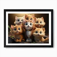 Lovely kittens are waiting for