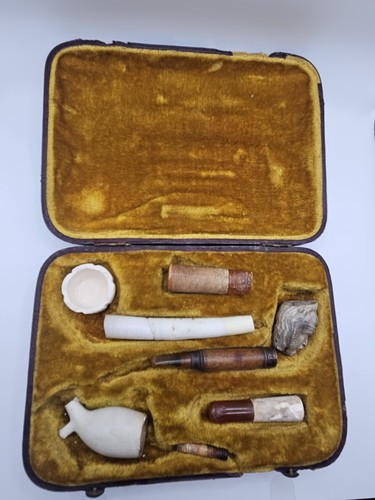 Vintage boxed meerschaum - boxed,