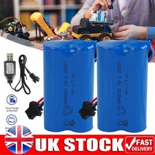 2x 7.4V 3000mAh Rechargeable