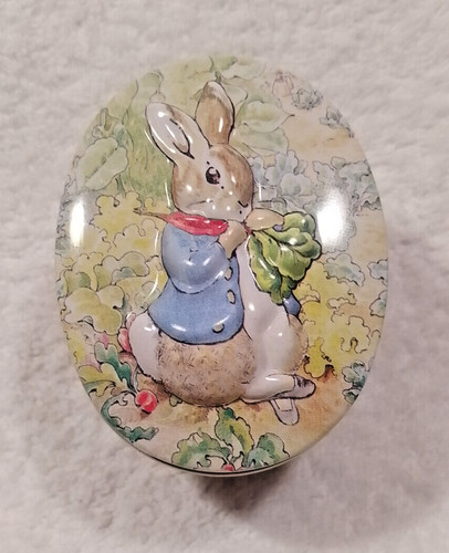 Peter rabbit embossed tin - peter,