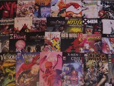 20 x Random Marvel Comics Job Lot:  Bundle, Assortment,  Superhero Bargains