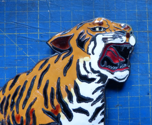 Leyland tiger bus - badge, 1980s