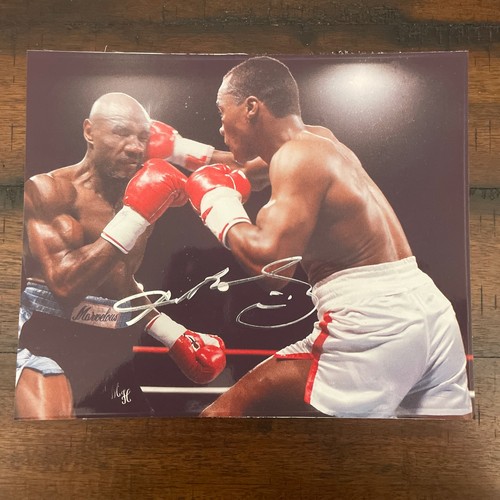 Sugar ray leonard signed - sugar,