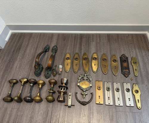 Antique vtg victorian brass - vtg.,