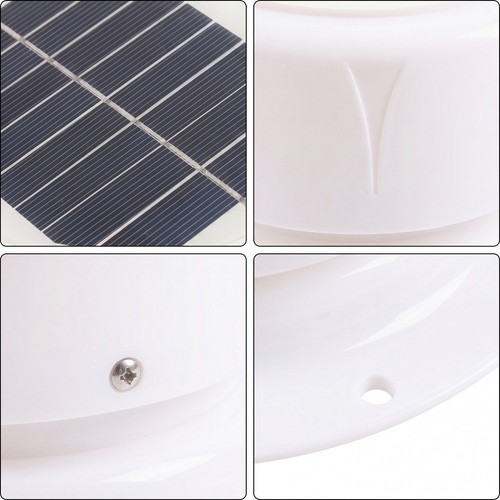 Quiet solar vent - for, roof