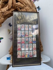 Wills's Cigarette Cards Framed